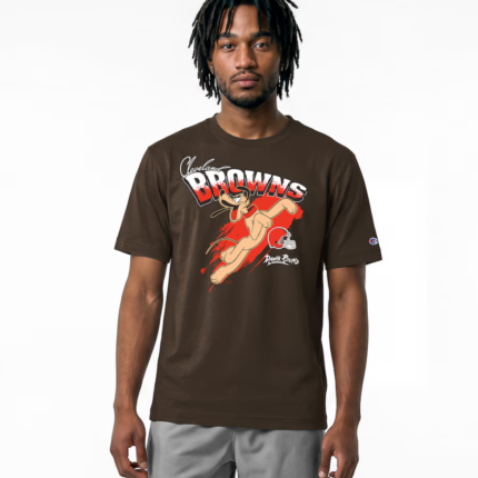 Champion Disney Cleveland Browns Pluto T-Shirt 1