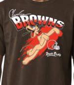 Champion Disney Cleveland Browns Pluto T-Shirt 4