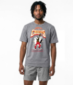 Chiefs x Disney Big Bad Wolf Gray T-Shirt 1