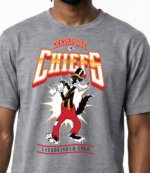Chiefs x Disney Big Bad Wolf Gray T-Shirt 4