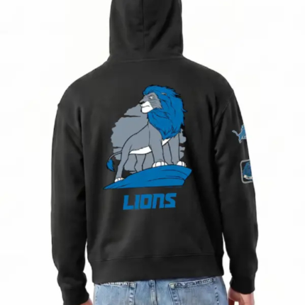 Detroit Lions Disney Simba Champion Full-Zip Hoodie 2