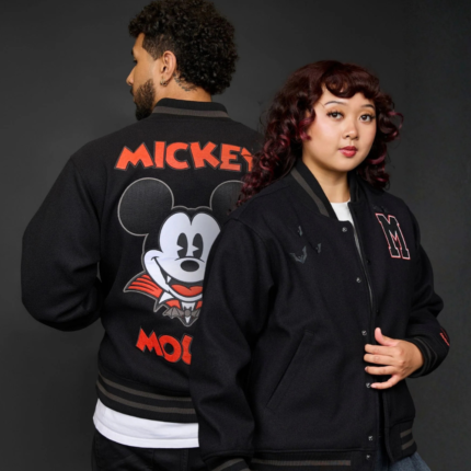 Disney Mickey Mouse Vampire Varsity Jacket 3