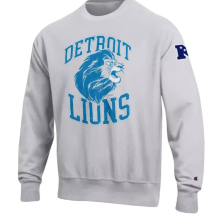 Disney Simba Detroit Lions Fleece Sweatshirt 1