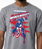 Disney x Champion Patriots Gray Tee 4