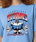 Disney x Champion Titans Light Blue Tee 4