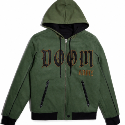 Doctor Doom Green Marvel Character Jacket 1