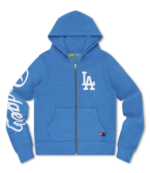 Dodgers x Aviator Nation Royal Full-Zip Hoodie 1