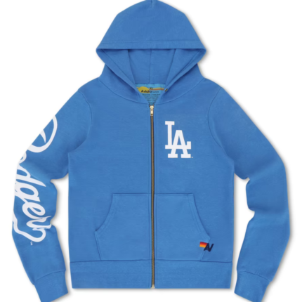 Dodgers x Aviator Nation Royal Full-Zip Hoodie 1