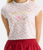 Fanatics LoveShackFancy Alabama Marykate Ringer Shirt 1