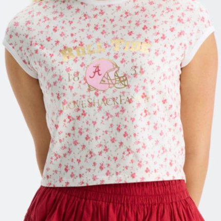 Fanatics LoveShackFancy Alabama Marykate Ringer Shirt 1
