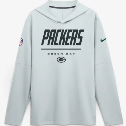 Green Bay Packers Nike Long Sleeve Hooded Tee 1