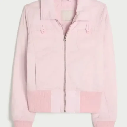 Hollister-Twill-Zip-Up-Jacket-Pink