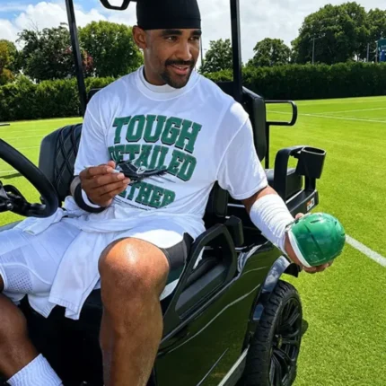 Jalen Hurts Tough Detailed Graphic Shirt1