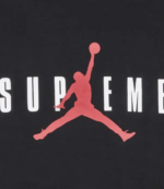Jordan x Supreme Black Hoodie 3