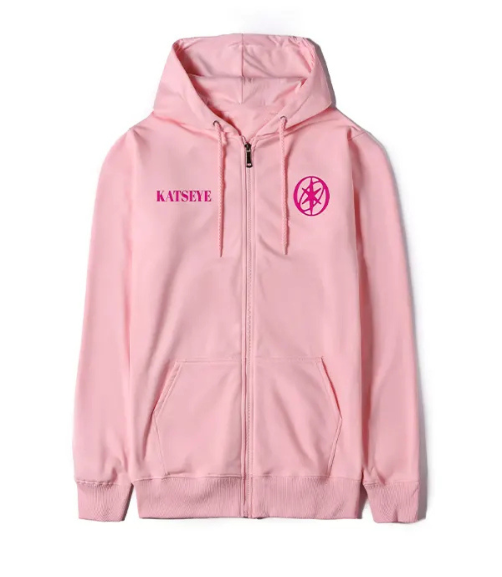 KATSEYE Desert Fleece Zip Hoodie 1 KATSEYE Desert Fleece Zip Hoodie 1