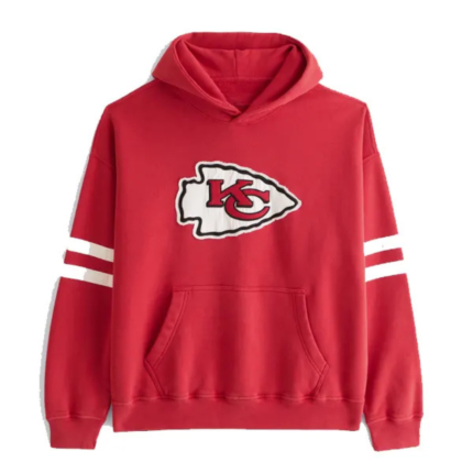 Kansas City Chiefs Logo Popover Hoodie 1