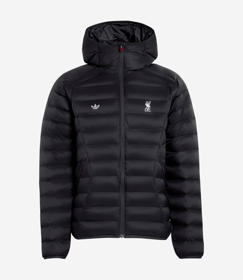 LFC Teamgeist 26 adidas Dark Grey Padded Jacket 1 LFC Teamgeist 26 adidas Dark Grey Padded Jacket 1