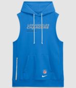 Los Angeles Chargers Sleeveless Sideline Hoodie 2026 1