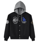 Los Angeles Dodgers Twill Insulated Bomber 1