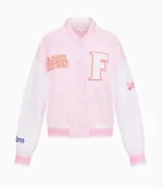 LoveShackFancy Florida Gators Women’s Full-Snap Varsity Jacket 1