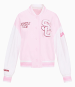 LoveShackFancy x Fanatics Southern California Letterman Jacket 1