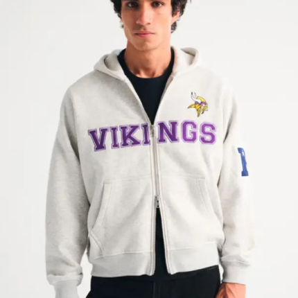 Men’s Vikings Full-Zip Fleece Hoodie 1