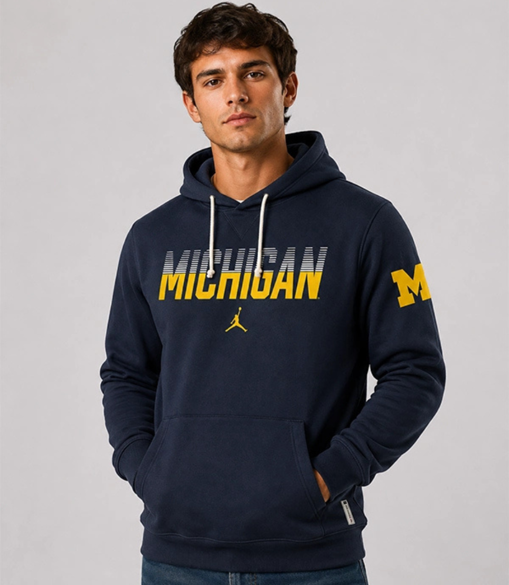 Michigan Wolverines 2026 Sideline Hoodie 1 Michigan Wolverines 2026 Sideline Hoodie 1