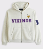 Minnesota Vikings Full-Zip Hoodie for Men 4
