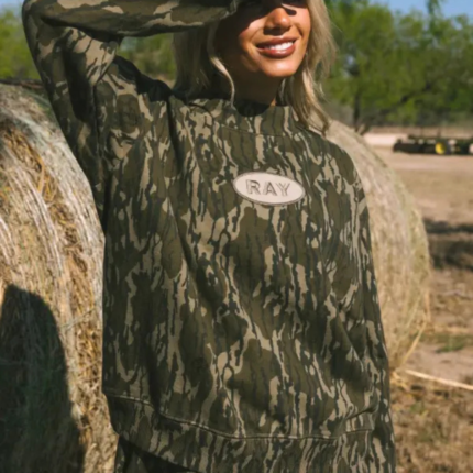 Mossy Oak Oversized Camo Sweatshirt 1