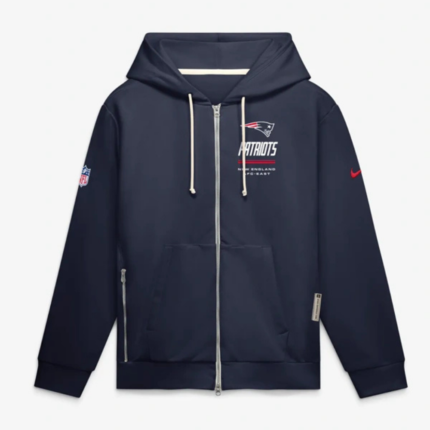 New England Patriots 2026 Sideline Full-Zip Hoodie 1