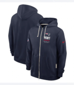 New England Patriots 2026 Sideline Full-Zip Hoodie 3