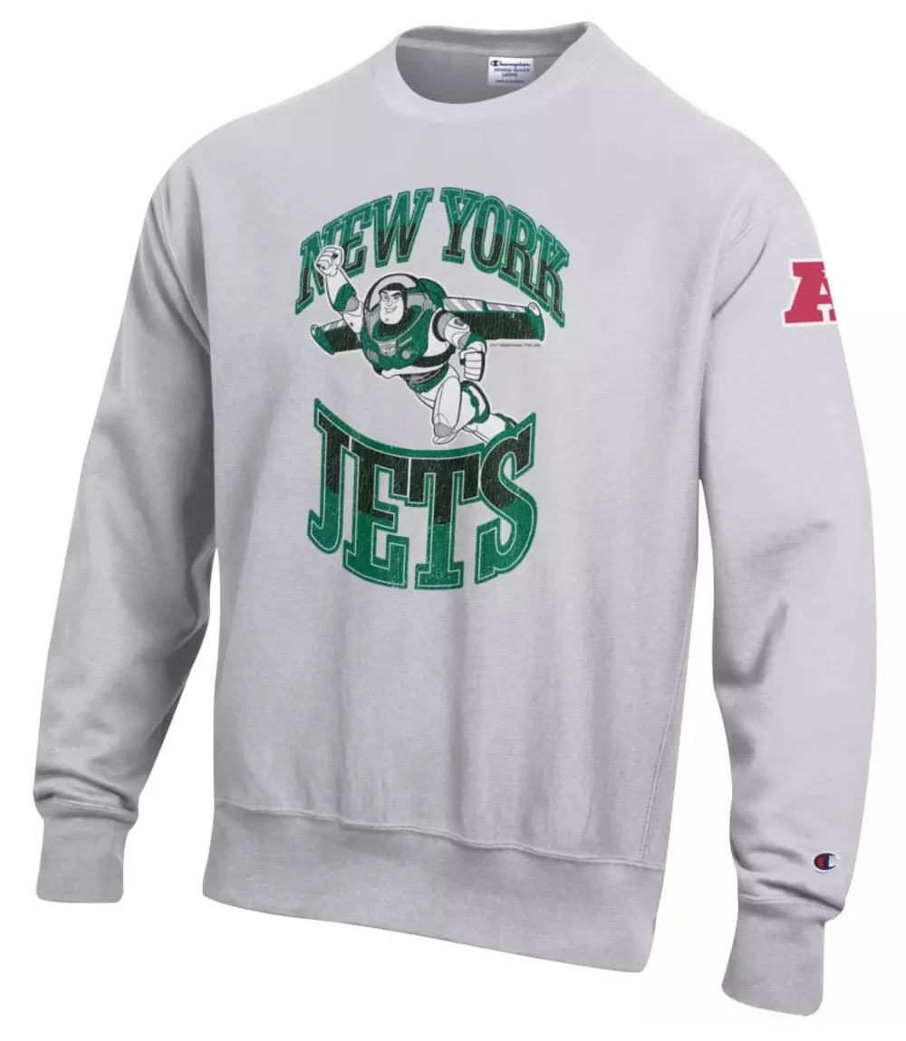 New York Jets Disney Pullover Sweatshirt1 New York Jets Disney Pullover Sweatshirt1