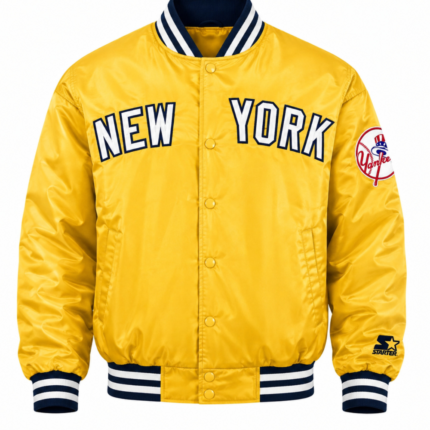 New York Yankees Satin Dugout Jacket 1