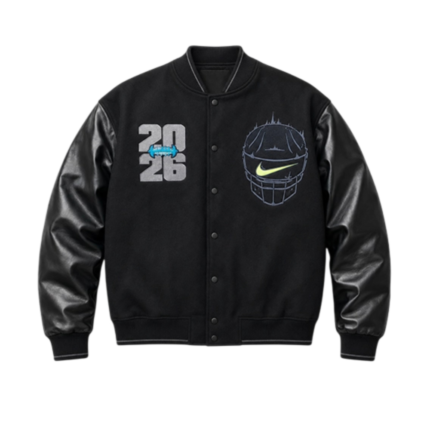 Nike Football NIL Roster Premium Varsity Jacket 1