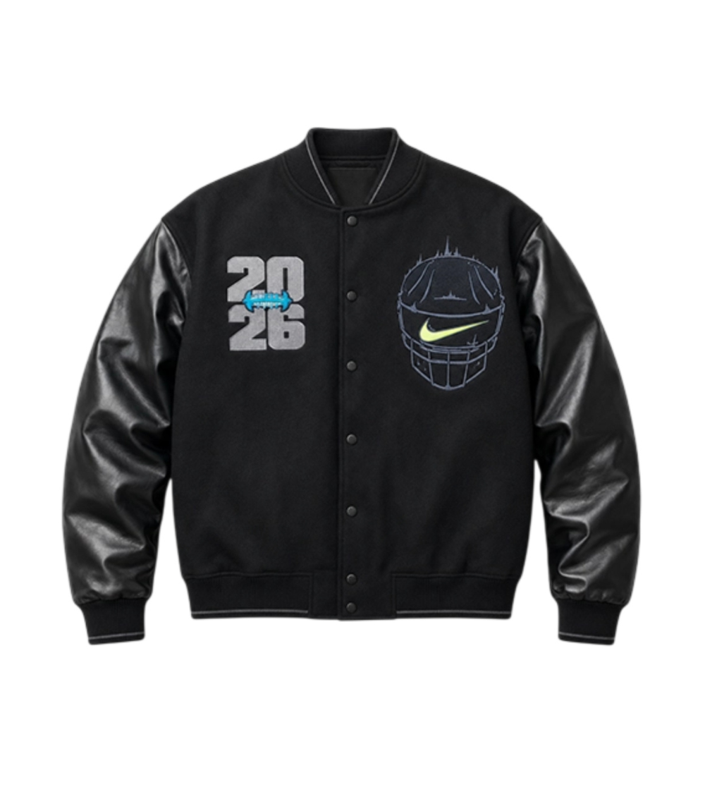 Nike Football NIL Roster Premium Varsity Jacket