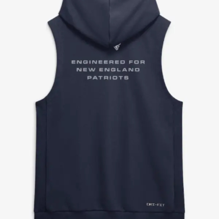 Nike Patriots Sideline Sleeveless Pullover Hoodie 2
