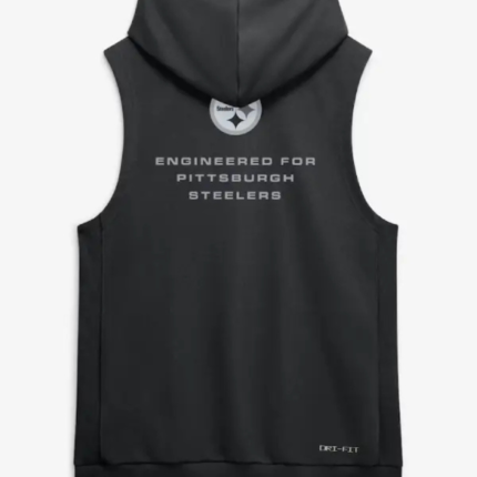 Nike Steelers Sideline Sleeveless Pullover Hoodie 2