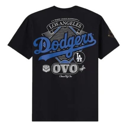 OVO Los Angeles Dodgers Graphic Tee 2