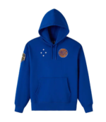 OVO x New York Knicks Blue Pullover Hoodie 1
