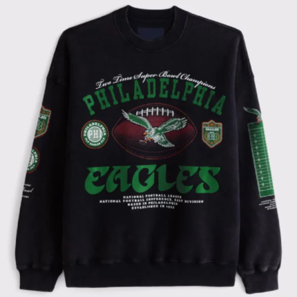 Philadelphia Eagles Abercrombie Fleece Sweatshirt 1
