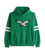 Philadelphia Eagles Green Popover Hoodie 1