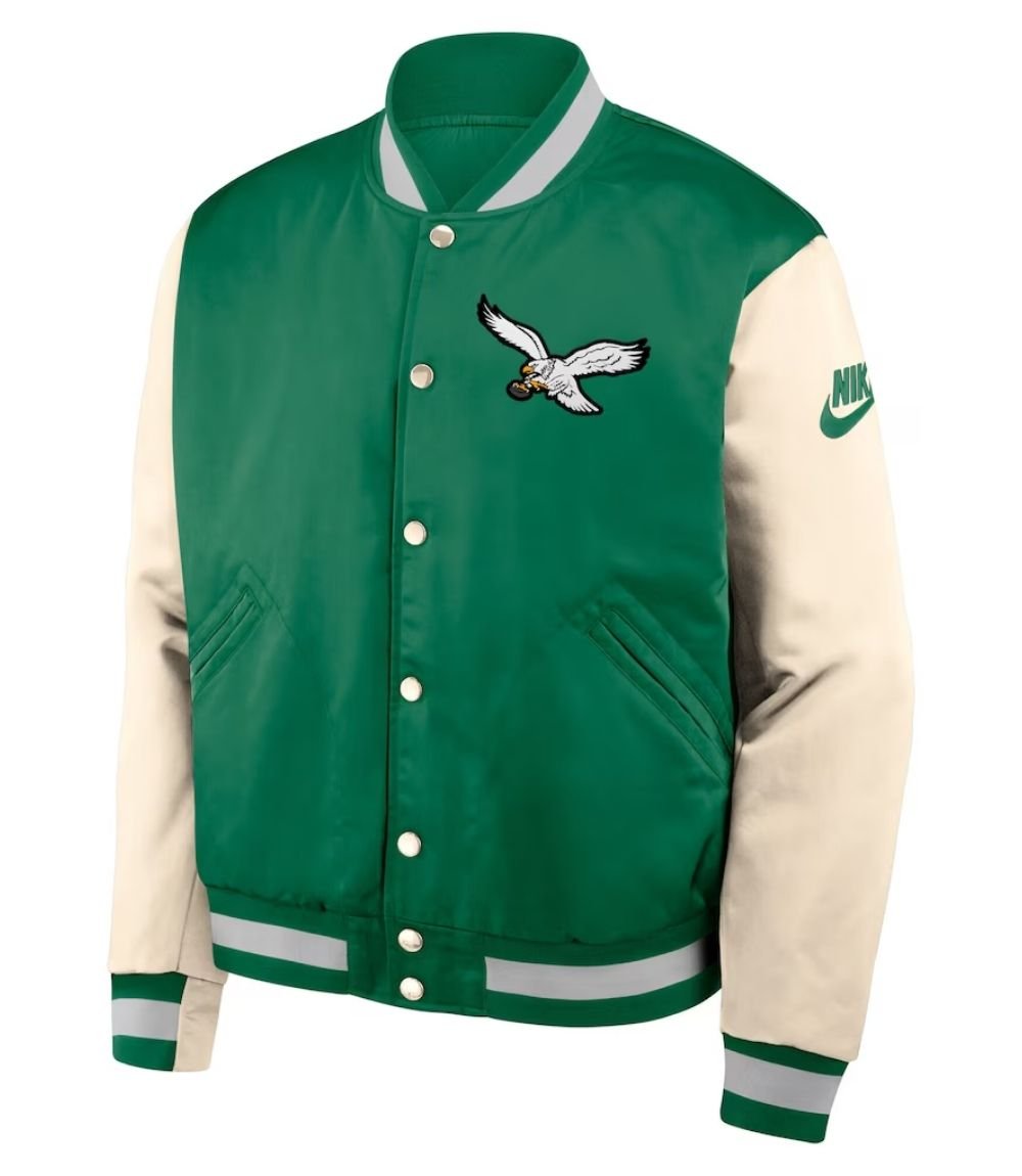 Philadelphia Eagles Nike Bomber Jacket 1 Philadelphia Eagles Nike Bomber Jacket 1