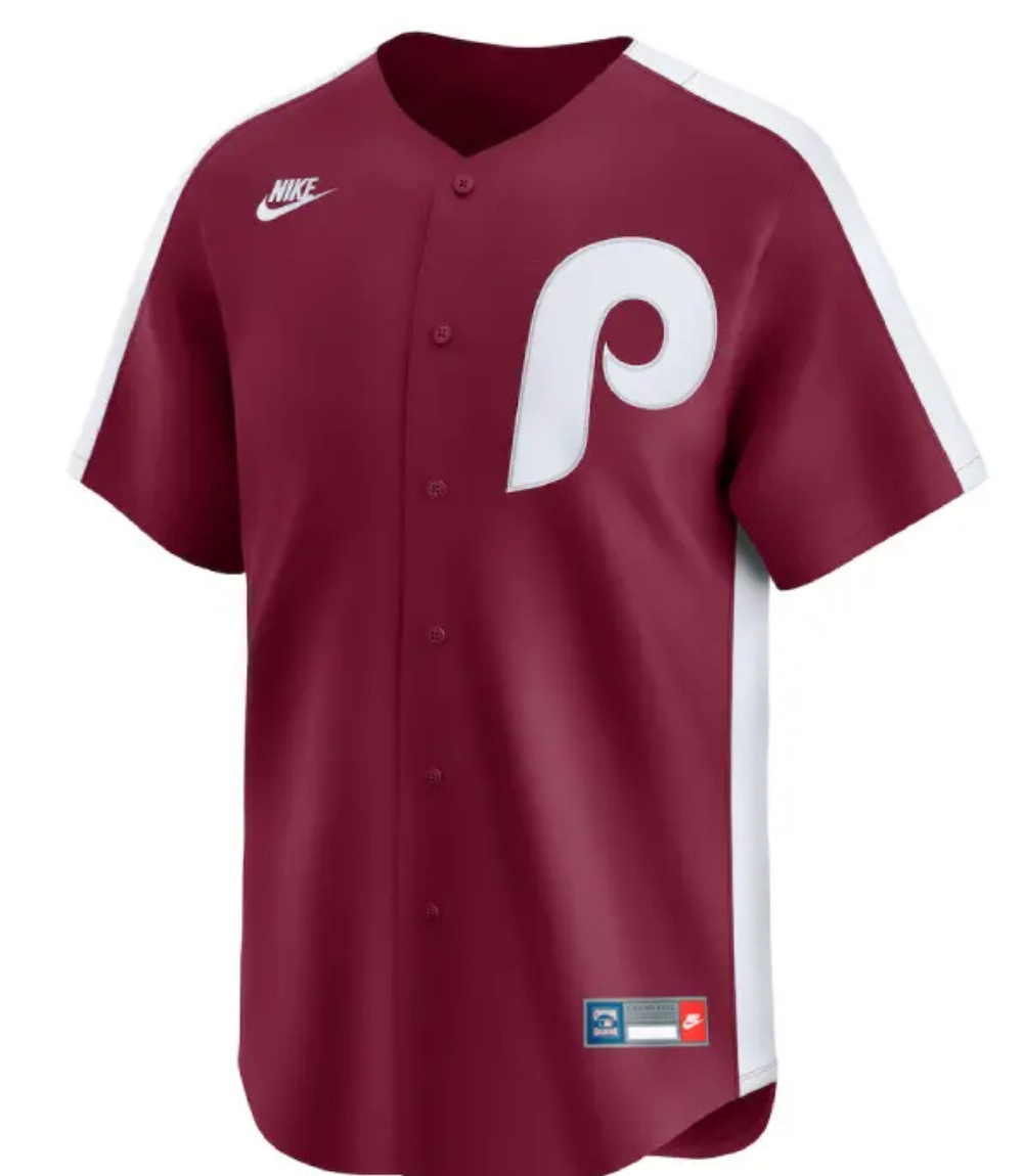 Philadelphia Phillies Classic Maroon Jersey 1 Philadelphia Phillies Classic Maroon Jersey 1