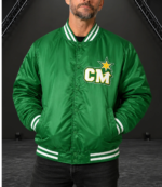 Phillip Jack Brooks Signature Green Varsity Jacket 1