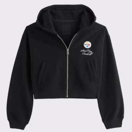 Pittsburgh Steelers YPB On The Go 6AM Full-Zip Hoodie 1