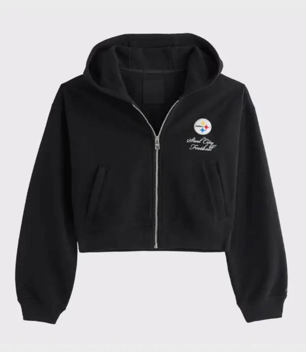 Pittsburgh Steelers YPB On The Go 6AM Full-Zip Hoodie 1 Pittsburgh Steelers YPB On The Go 6AM Full-Zip Hoodie 1