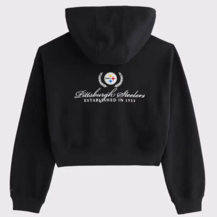 Pittsburgh Steelers YPB On The Go 6AM Full-Zip Hoodie 2