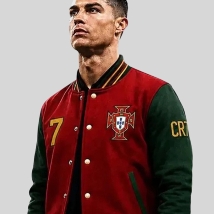 Portugal Cristiano Ronaldo Letterman Jacket 1