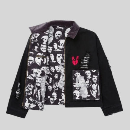 Reversible Horror Movie Denim Jacket 2