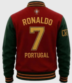 Ronaldo Portugal Signature Varsity Jacket 3